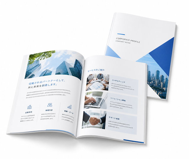 中綴じ冊子印刷
