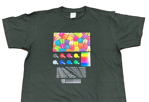 フルカラー転写Tシャツ(濃色・多素材向け)